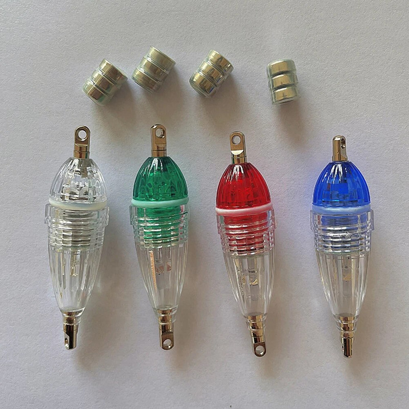 Makšķerēšanas gaismas Makšķerēšanas lampa zemūdens ar baterijām ar āķa ierīci Ātrās zivju lure gaismas LED gaismas Lure zivis