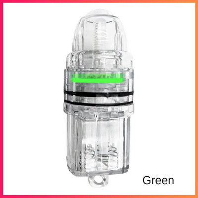 Nova vodootporna LED treptajuća mini podvodna svjetla za dubinsko dno Mamac za ribu s dubokim morskim dnom LED svjetiljka Svjetlo za ribe Svjetla za noćni ribolov