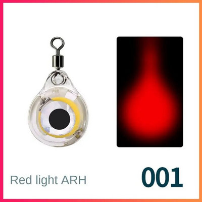 Nova vodootporna LED treptajuća mini podvodna svjetla za dubinsko dno Mamac za ribu s dubokim morskim dnom LED svjetiljka Svjetlo za ribe Svjetla za noćni ribolov