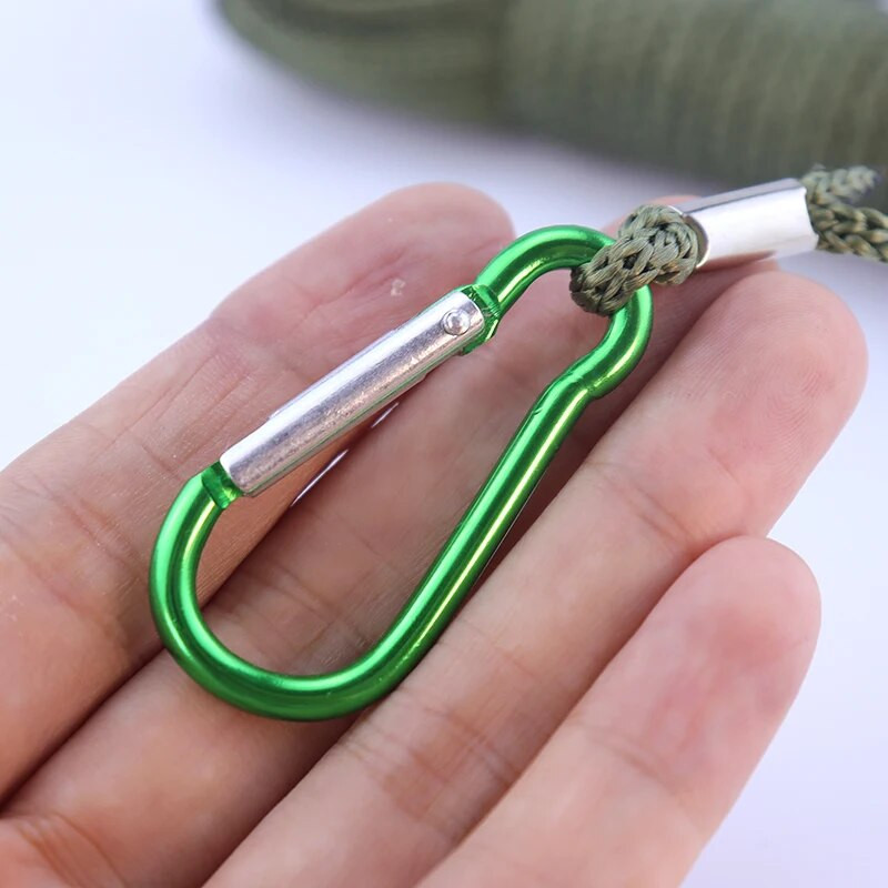 5 meetrit püügiköis kaelapael Kukan karpkalapüügi tarvikud roostevabast terasest jõekala luku pandla õues sportlikud kalastustarbed