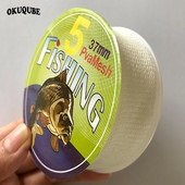 5 metri PVA makšķerēšanas tīkls apaļš ēsmas padevējs ūdenī šķīstošs eiklīda tīkls Vides aizsardzība karpu zvejas ēsmas metējs tīkls