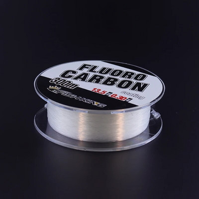 Linie de pescuit din nailon monofilament cu acoperire fluorocarbon de 300 m Rezistență bună și rezistență la uzură Linie de pescuit pe plajă de mare