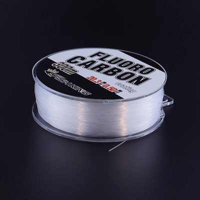 Linie de pescuit din nailon monofilament cu acoperire fluorocarbon de 300 m Rezistență bună și rezistență la uzură Linie de pescuit pe plajă de mare