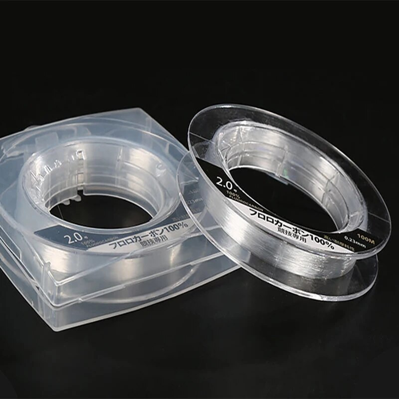 99 % Fluorocarbon žvejybos valas 100M Japonijos importuotas anglies pluošto valas 1-25kg monofilamentinis skęstantis valas jūrinei žvejybai Pesca