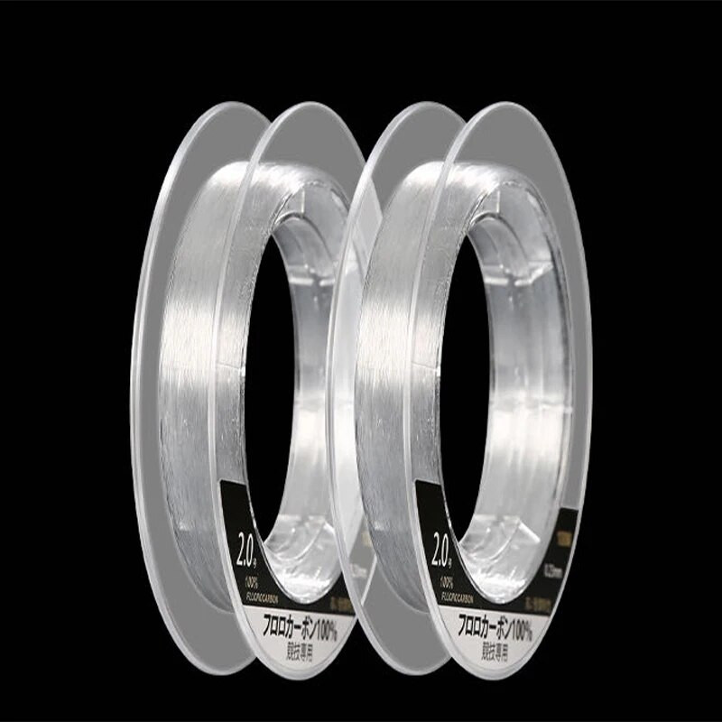 99 % Fluorocarbon žvejybos valas 100M Japonijos importuotas anglies pluošto valas 1-25kg monofilamentinis skęstantis valas jūrinei žvejybai Pesca