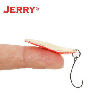 Jerry Draco Micro Spoon Trout Lures UL UV Colors Свръхлеки риболовни принадлежности Сладководна изкуствена стръв