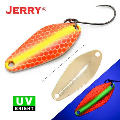 Džerijs Drako mikro karote foreļu mānekļi UL UV krāsas īpaši vieglas makšķerēšanas piederumi saldūdens mākslīgā ēsma