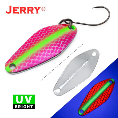 Džerijs Drako mikro karote foreļu mānekļi UL UV krāsas īpaši vieglas makšķerēšanas piederumi saldūdens mākslīgā ēsma