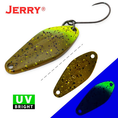 Džerijs Drako mikro karote foreļu mānekļi UL UV krāsas īpaši vieglas makšķerēšanas piederumi saldūdens mākslīgā ēsma