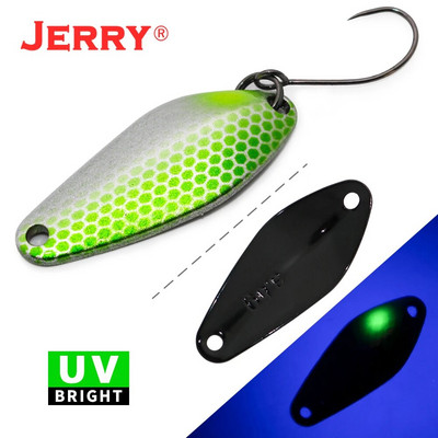 Džerijs Drako mikro karote foreļu mānekļi UL UV krāsas īpaši vieglas makšķerēšanas piederumi saldūdens mākslīgā ēsma