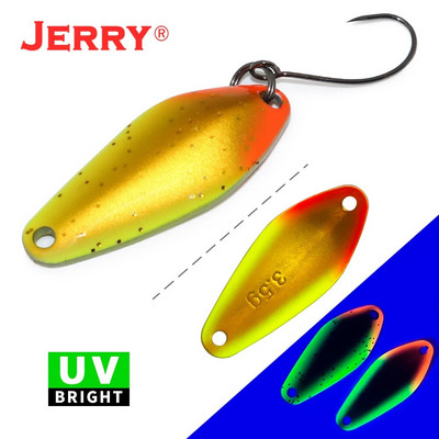 Džerijs Drako mikro karote foreļu mānekļi UL UV krāsas īpaši vieglas makšķerēšanas piederumi saldūdens mākslīgā ēsma