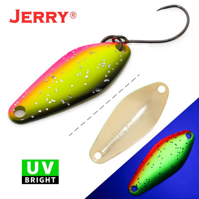 Džerijs Drako mikro karote foreļu mānekļi UL UV krāsas īpaši vieglas makšķerēšanas piederumi saldūdens mākslīgā ēsma