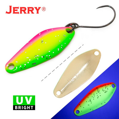 Džerijs Drako mikro karote foreļu mānekļi UL UV krāsas īpaši vieglas makšķerēšanas piederumi saldūdens mākslīgā ēsma