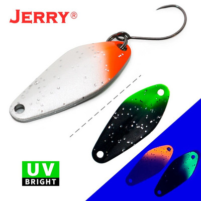 Džerijs Drako mikro karote foreļu mānekļi UL UV krāsas īpaši vieglas makšķerēšanas piederumi saldūdens mākslīgā ēsma