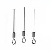 50 gab. Cieta tērauda stieple, gara staba makšķerēšanas šarnīrsavienojums, nerūsējošā tērauda mucas velmēšanas savienotājs, makšķerēšanas piederumi.