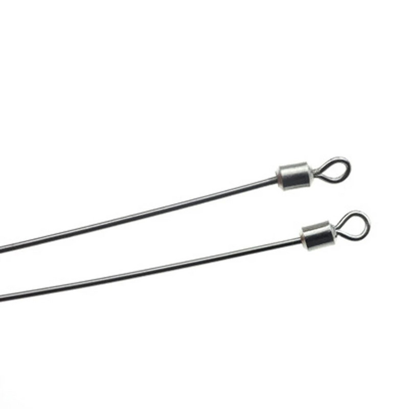 50 gab. Cieta tērauda stieple, gara staba makšķerēšanas šarnīrsavienojums, nerūsējošā tērauda mucas velmēšanas savienotājs, makšķerēšanas piederumi.