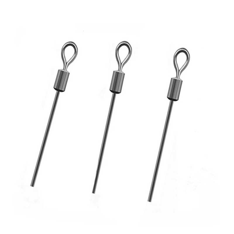 50 gab. Cieta tērauda stieple, gara staba makšķerēšanas šarnīrsavienojums, nerūsējošā tērauda mucas velmēšanas savienotājs, makšķerēšanas piederumi.