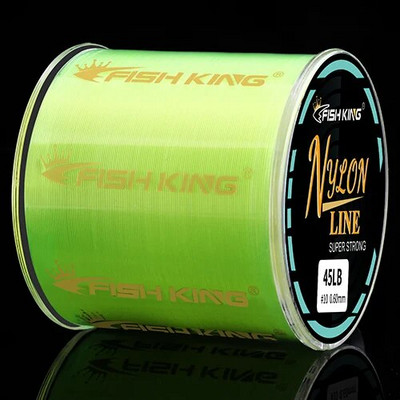 FISH KING žvejybos valas Nailoninis valas Super Strong 300m/500m 4,13-34,32LB Monofilament Line Japan Medžiaga Valas karpių žvejybai