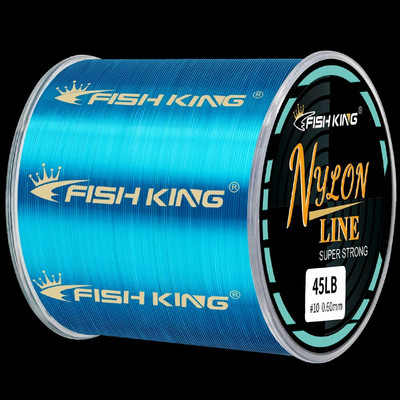 FISH KING žvejybos valas Nailoninis valas Super Strong 300m/500m 4,13-34,32LB Monofilament Line Japan Medžiaga Valas karpių žvejybai