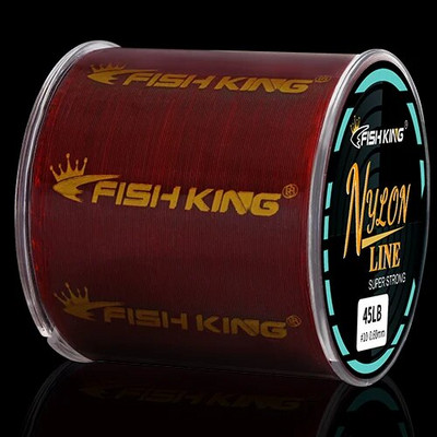 FISH KING žvejybos valas Nailoninis valas Super Strong 300m/500m 4,13-34,32LB Monofilament Line Japan Medžiaga Valas karpių žvejybai