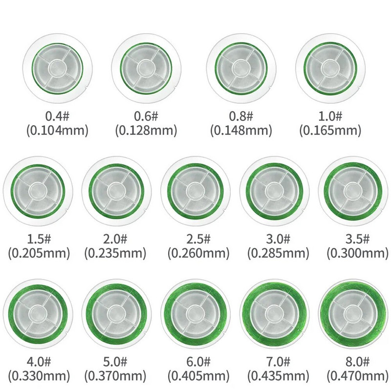 DNDYUJU Super Strong nailoninis 500M aukštos kokybės monofilamentinis japoniškas žvejybos valas 2-35LB žūklės valas