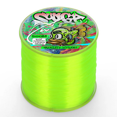 Sougayilang 500 m nailonist õngenöör Jaapani ülitugev monofilament põhiõngenöör mere-/mageveepüügiks