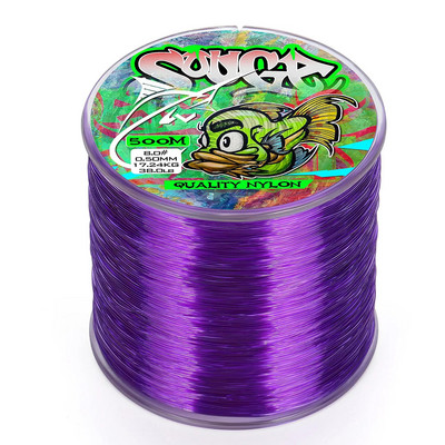 Sougayilang 500 m nailonist õngenöör Jaapani ülitugev monofilament põhiõngenöör mere-/mageveepüügiks