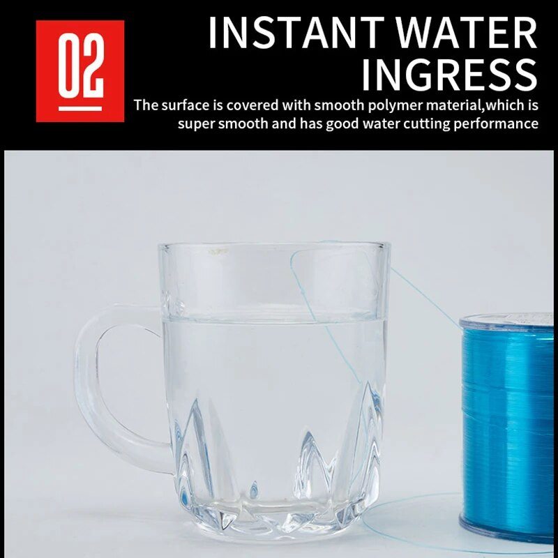 DAIWA 500m nailoninis žvejybos valas Super Strong Japan Monofilament 2-35LB Fluorocarbon dengimo valas Karpių žvejybos jūroje priedai