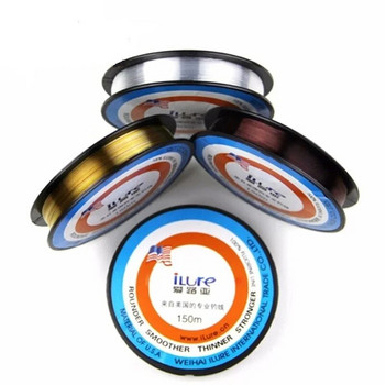 Fishing Line 150M Fluorocarbon Rope Wire Carbon Fiber Leader Saltwater Fly Line Super Strong Monofilament All for Fishing Items