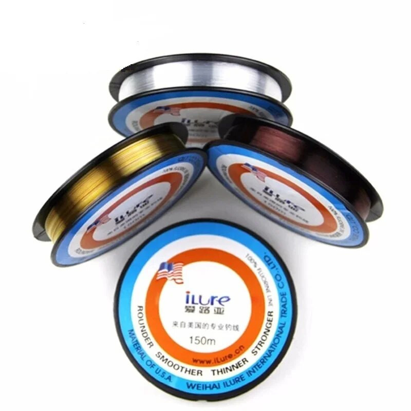 Konop za pecanje 150M fluorokarbonska žica od užeta Vođa od ugljičnih vlakana Saltwater Fly Line Super jaki monofilament Sve za predmete za ribolov