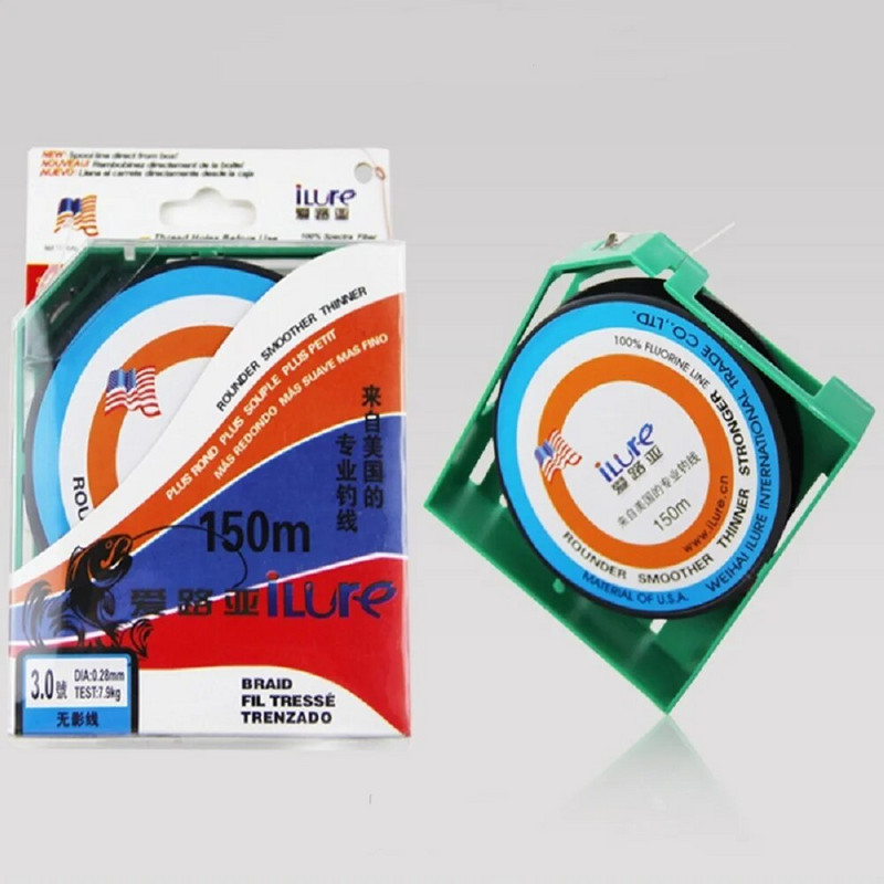 Konop za pecanje 150M fluorokarbonska žica od užeta Vođa od ugljičnih vlakana Saltwater Fly Line Super jaki monofilament Sve za predmete za ribolov