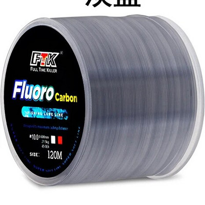 120M pintas fluorokarbono dengimo valas Hilo Trenzado Multifilamento De Pesca флюрокарбоновая леска плетеная рыболовная