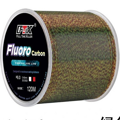 120M pintas fluorokarbono dengimo valas Hilo Trenzado Multifilamento De Pesca флюрокарбоновая леска плетеная рыболовная