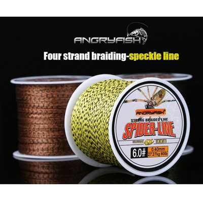 100m PE Braided Wire Fishing Line Camouflage 4 Strands 20- 220 LB Multifilament High Strength Fishing Line Angling Accessories