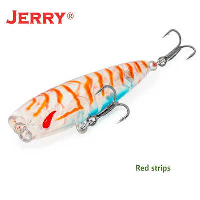 Jerry Stopper Topwater Popper mamci za mikrofishing Slatkovodna pastrva Bas Umjetni mamci 5 cm 4,3 g Plutajući plastični UV mamci