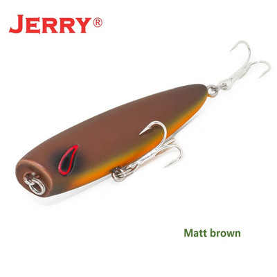 Jerry Stopper Topwater Popper mamci za mikrofishing Slatkovodna pastrva Bas Umjetni mamci 5 cm 4,3 g Plutajući plastični UV mamci