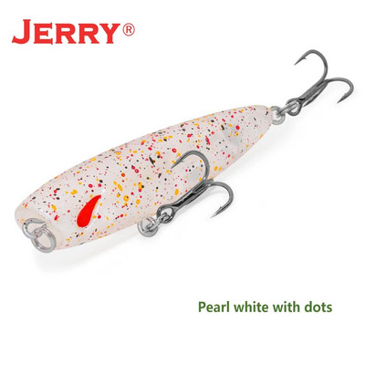 Jerry Stopper Topwater Popper mamci za mikrofishing Slatkovodna pastrva Bas Umjetni mamci 5 cm 4,3 g Plutajući plastični UV mamci