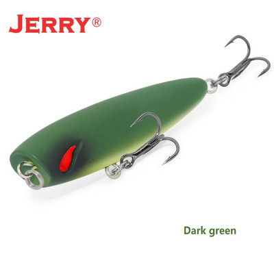 Jerry Stopper Topwater Popper mamci za mikrofishing Slatkovodna pastrva Bas Umjetni mamci 5 cm 4,3 g Plutajući plastični UV mamci