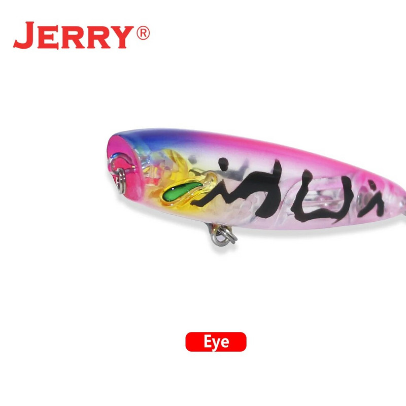 Jerry Stopper Topwater Popper mamci za mikrofishing Slatkovodna pastrva Bas Umjetni mamci 5 cm 4,3 g Plutajući plastični UV mamci