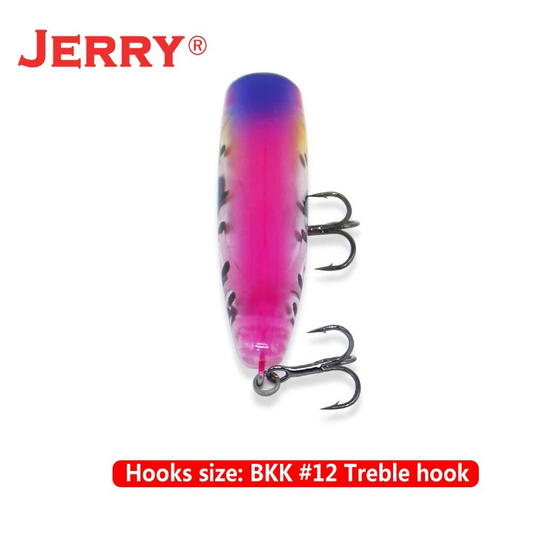Jerry Stopper Topwater Popper mamci za mikrofishing Slatkovodna pastrva Bas Umjetni mamci 5 cm 4,3 g Plutajući plastični UV mamci