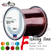 WALK FISH 500 m makšķerēšanas aukla 2-35 lB Japānas preces Vasaras īpaši spēcīga monopavediena neilona piederumi jūras fluorogļūdeņraža peldošā aukla Lake