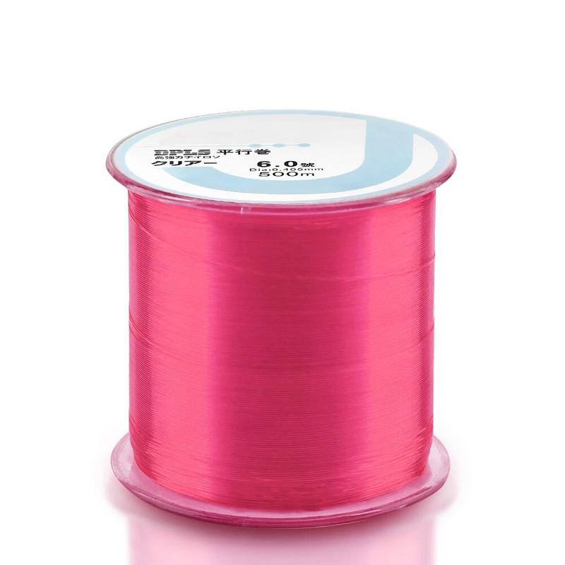 500 m īpaši spēcīga makšķerēšanas aukla Japānas monopavedienu neilona makšķerēšanas aukla 2-35 lB