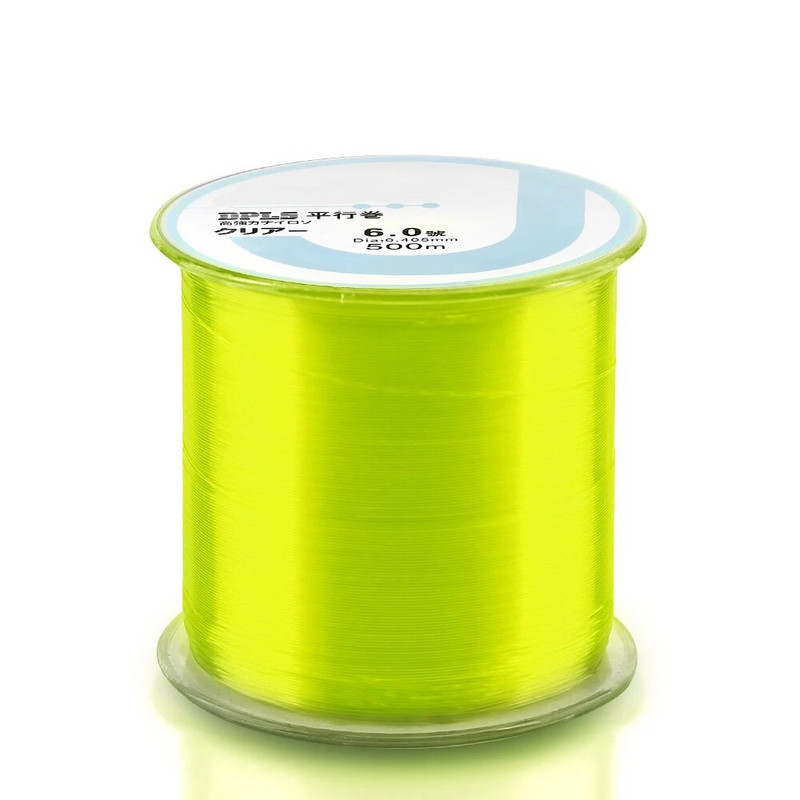 500 m īpaši spēcīga makšķerēšanas aukla Japānas monopavedienu neilona makšķerēšanas aukla 2-35 lB