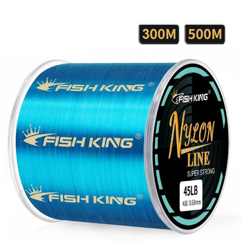 Супер здрави 300M 500M риболовни поводи Найлоново въже Моновлакново въже Потъващо въже Риболов на шаран за риболовни принадлежности