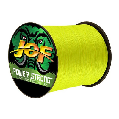 JOF Braided Line X4 100/300m 6 Color All For Fishing Line MaxDrag 85LB Multifilament PE Line for Saltwater Sea Fishing
