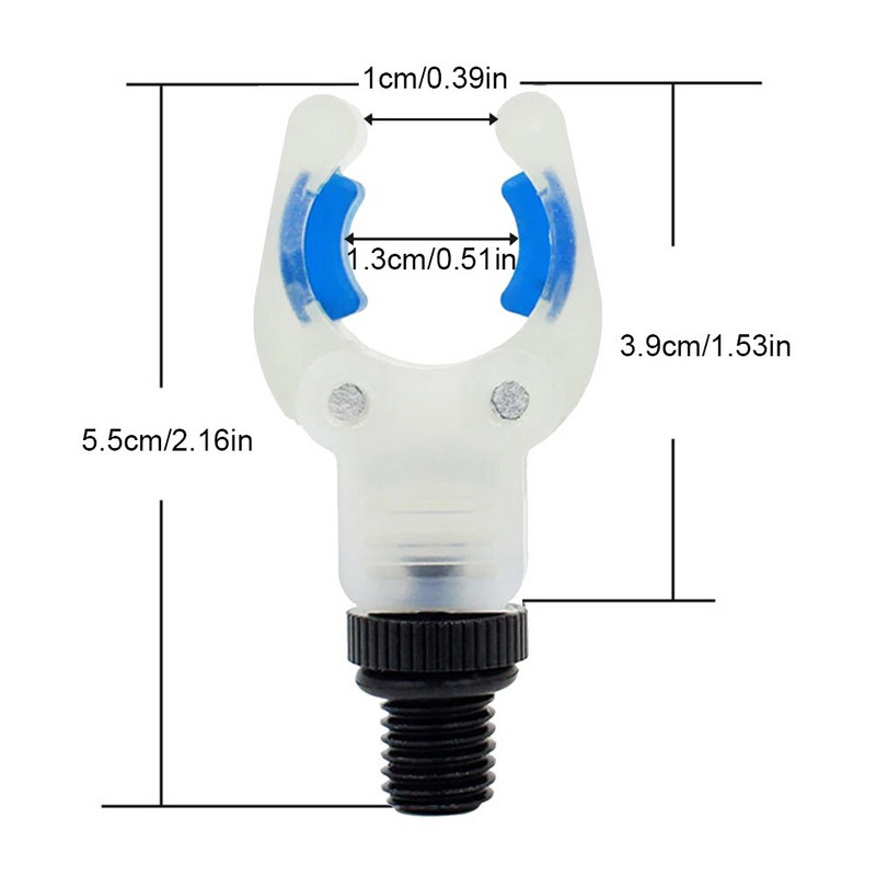 Κεφαλές βάσης βάσης συγκράτησης κεφαλών στήριξης καλαμιών ψαριού σχήματος U Κεφαλές βάσης φορητές για κλιπ βάσης Keep καλάμι ψαρέματος