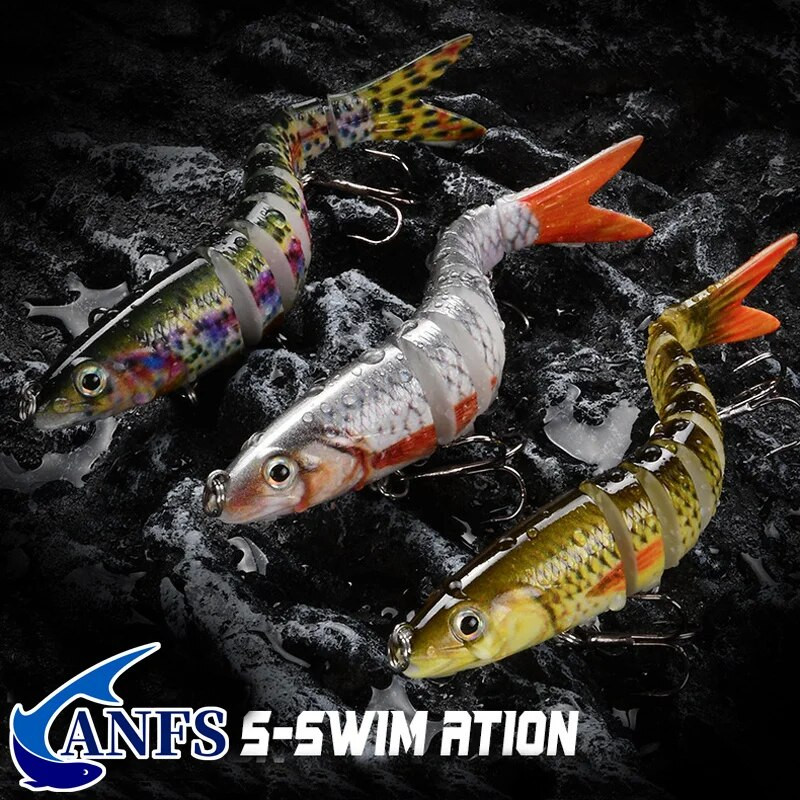 Fishing Lures Multi Jointed Swimbait Crank Bait Slow Sinking Bionic Artificial Bait Γλυκό νερό Θαλασσινό νερό Πέστροφα Bass Fishing Acce