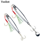 Ribolovna varalica Metalna lijevana šablona Rotirajuća žlica 7/10/15/20/ Shore Casting Jigging Riba brancin Mamac za pecanje Umjetni mamac