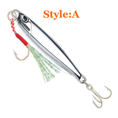 Ribolovna varalica Metalna lijevana šablona Rotirajuća žlica 7/10/15/20/ Shore Casting Jigging Riba brancin Mamac za pecanje Umjetni mamac