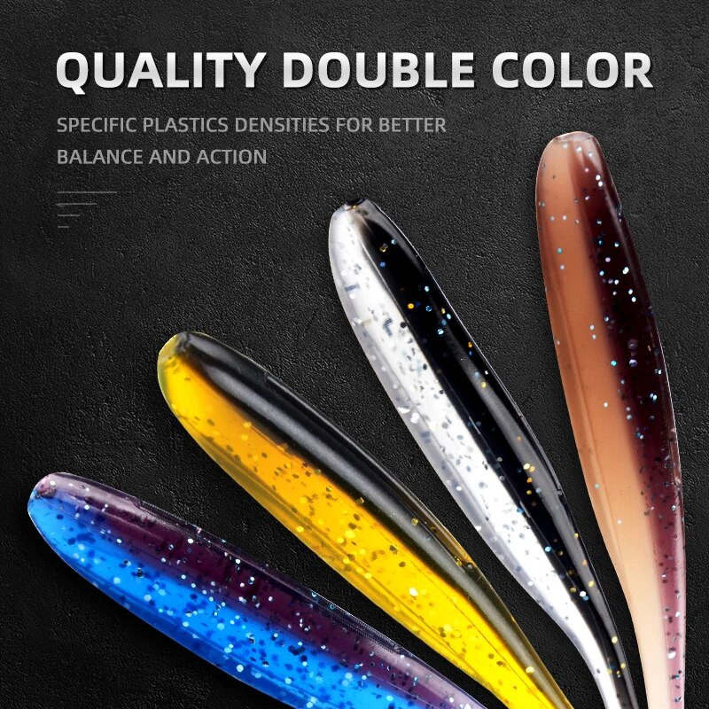 MEREDITH Easy Shiner mamci za ribolov 50 mm 65 mm 75 mm 100 mm vobleri Meki mamci za ribolov šarana Silikonski umjetni plastični mamci